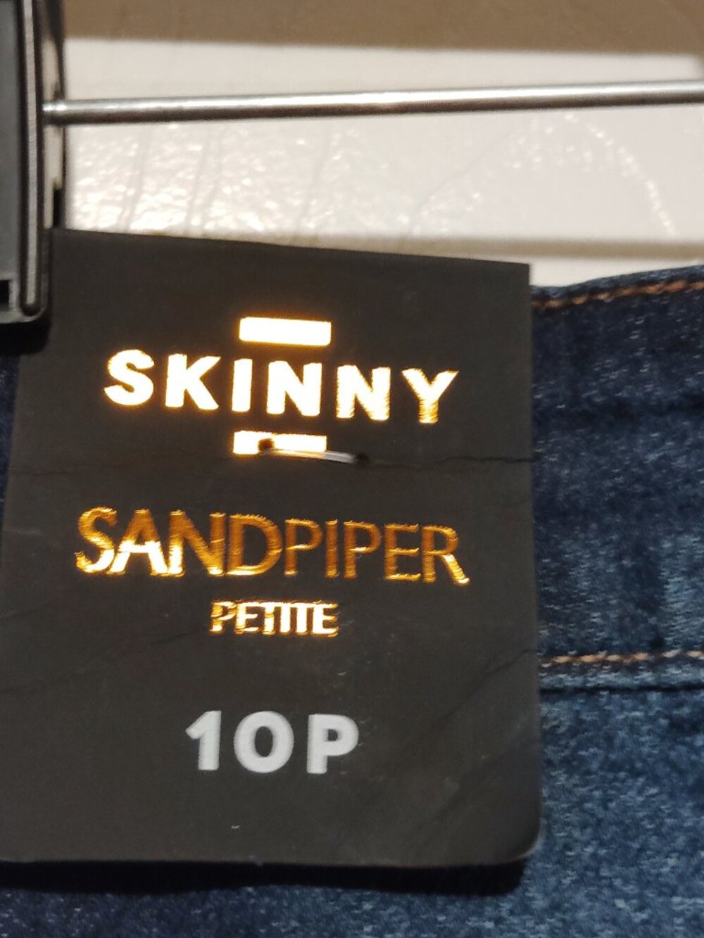 Sandpiper petit Skinny jeans women's size 10P - Picture 5 of 5